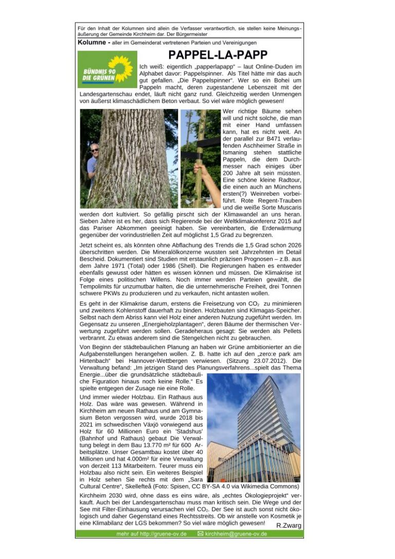 Kolumne: LGS 2024 // CO2-Bilanz