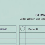 Muster eines Wahlzettels